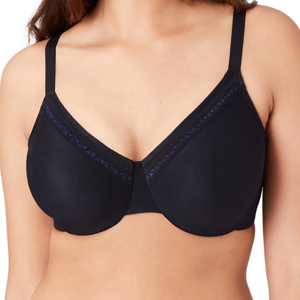 Wacoal black bra perfect primer full figure